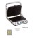 Electric Grill Pioneer GR1010E, 2100 W, anti -stick coating, silver