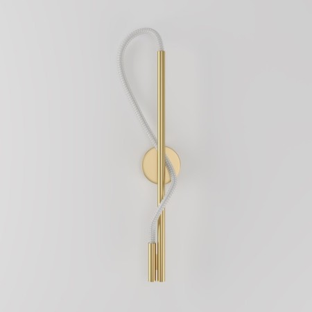 Bra Maytoni Mod166WL-L12G3K, LED, 13W, 84.4x16.7x3 cm, 600lm, color gold-3