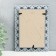 Photo frame 10x15 cm plastic L-7 silver metallic (plastic screen)