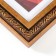 Photo frame plastic 10x15 cm "Niva" Old gold