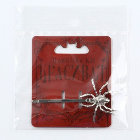 Hair hairpin "Devil's beautiful", 6 x 3 cm-6