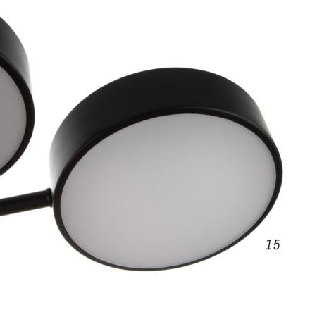 Causteen with PDU 2296/6BK LED 144W 3000-6000K Black 80x59x14 cm Bayerlux-6