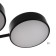 Causteen with PDU 2296/6BK LED 144W 3000-6000K Black 80x59x14 cm Bayerlux