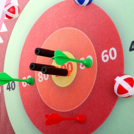 Darts with Blaster Shark, shoots soft bullets, balls and darts on Velcro-7