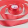 Satin tape, 40 mm × 23 ± 1 m, coral color No. 129