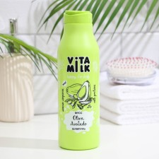 Hair shampoo, vitamilk, mousse, olive and avocado, 400 ml