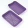 A medium toilet with a mesh of 36 x 26 x 6.5 cm, purple,