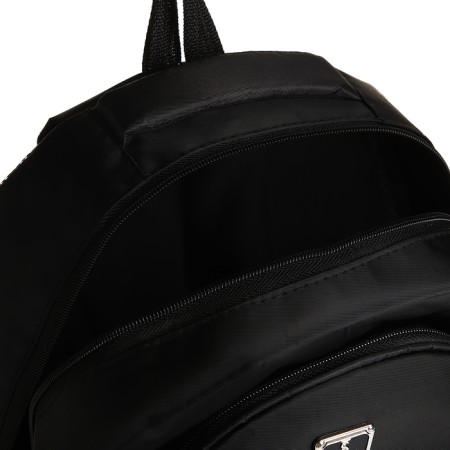 Youth backpack with lightning, 4 pockets, black/white color-5