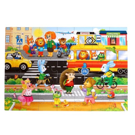 Puzzles "City of Beast", 35 elements-1