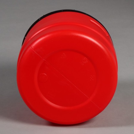 Food barrel, 18 l, neck 27 cm, with a lid, color mix-7
