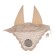 Horse ears, beige