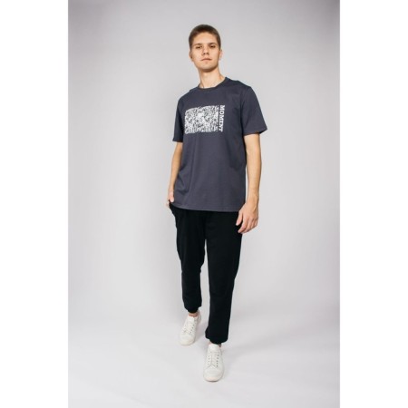 Male T-shirt, size 50, dark gray color