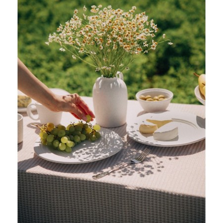 A set of ceramic sl home "Arena Blanca", d = 26.5 cm, white color-8