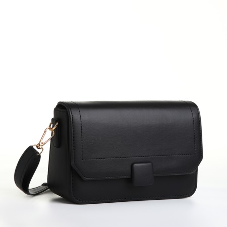 Bag Women's Messenger on Magnet, Black Color-2