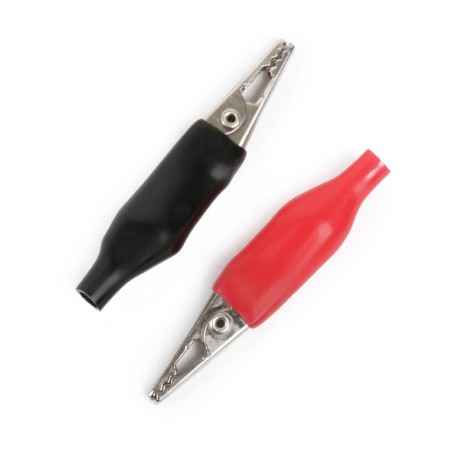 Clip "crocodile" for wires, 5 a, set 2 pcs-1