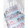 Bed linen of nursery "Zavodi", size 110x140 cm, 110x140 cm, 40x60 cm