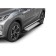 Thresholds for the "Silver" Rival for Mitsubishi Eclipse Cross 2017-N., 180 cm, 2 pcs., Aluminum, F180al.4007.1