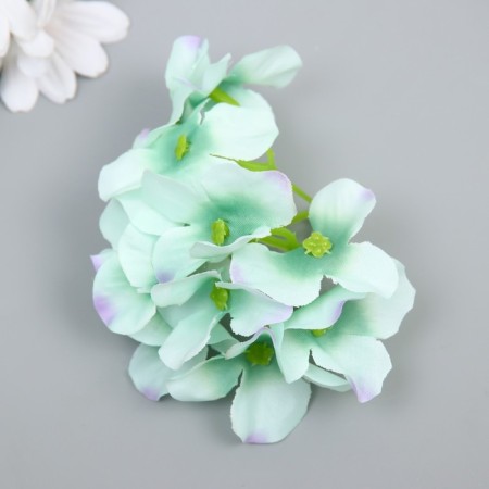 Flowers for decorating "hydrangea" lilac-blue 10x10 cm-1