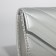 Female bag on a magnet, silver color