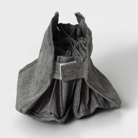 Organizer for storing linen Dalyan, 11 cells, 35 × 14 × 13 cm, color gray color-4