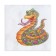 Napkins Paper Harmony “Fun Snake” 1 layer, 24x24, 100 pcs.