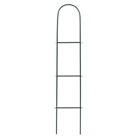 Shpalera, 140 × 23 × 1 cm, metal, green, "staircase", mix-1