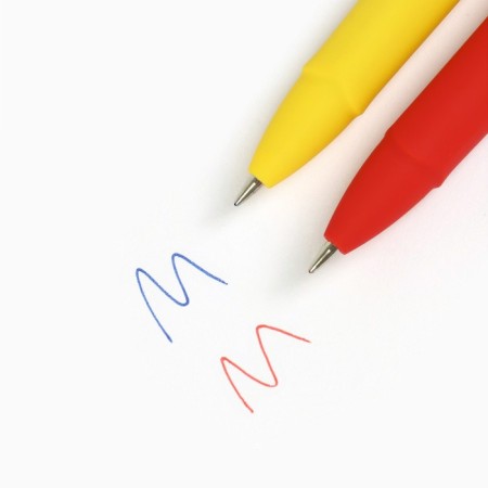 Gel pen "Mail of Happiness", 2 pcs., Blue and red pasta-1