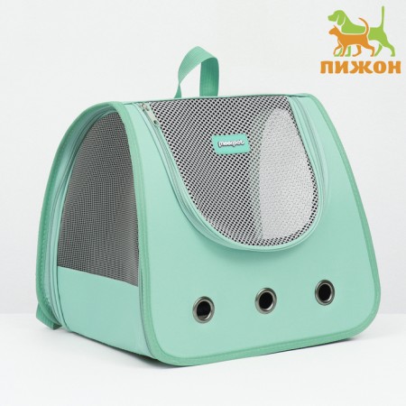 A backpack of cats for cats and dogs, 35 x 30 x 26 cm, blue