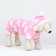 Assumes "Love" with a hood, size S (DS 25 cm, OG 35 cm, Osh 25 cm), pink