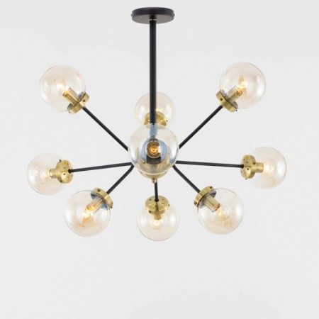 Cutilux Cutilux chandelier CL105295 78x78x64 cm, 9x40W, E14, brown color-3
