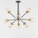 Cutilux Cutilux chandelier CL105295 78x78x64 cm, 9x40W, E14, brown color