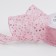 Decorative tape "sequins", 40 mm, 9 ± 0.5 m, pink color