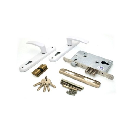 Soldemless Border Castle 4-3, with a handle, white color
