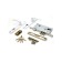 Soldemless Border Castle 4-3, with a handle, white color