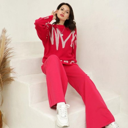 Female jumper SL, 50-52, fuchsia-1