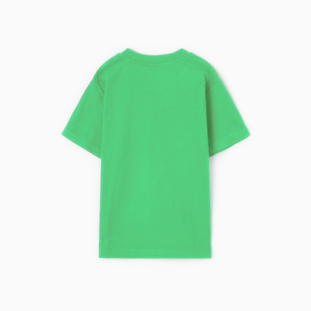 T -shirt for nursery, green color, height 98 cm-8