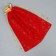 Bagon Gift suede “Gifts”, snowflakes, embossing, 30 x 40 cm +/- 1.5 cm, New Year