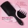 Massage comb, 8 × 24 cm, black color