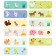 Set 3 in 1 "My Farm": 11 puzzles-chains, a book with stickers, coloring