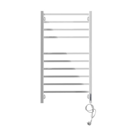 Domoterm electric heated towel rail "Quadro" P10, 500x1000 mm, right, chrome-1
