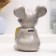 Piggy bank "Mouse with cheese" average, 11x15x19cm