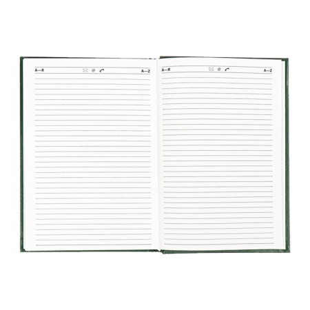 Dated diary of 2025, A5, 168 sheets, boumvinyl, dark green-7