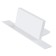 A plug for the built-in track system Technical Track-11W, 3.7x6x2 cm, white color, 1 pc