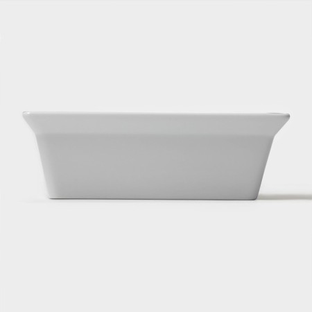 Baking Magistro White Gloss heat -resistant ceramics, 700 ml, 17.5 × 13.5 × 5.5 cm-3