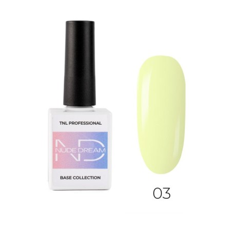 Color TNL Nude Dream Base, No. 03 banana syrup, 10 ml-1