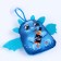 Antistress toy "Happy New Year!" with suction