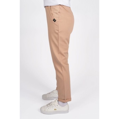 Female trousers, size 50, cappuccino color-4