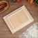 A set of boards for dumplings 2 pcs (40 × 30 × 4 cm; 30 × 21 × 4 cm)