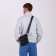 Male bag, black color