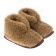 Male slippers, brown color, size 41